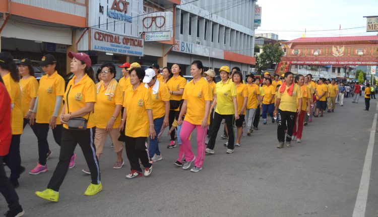Jalan Sehat Kerukunan Memperteguh Kekeluargaan dan Keharmonisan.Foto 5