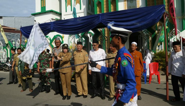 Walikota Singkawang Membuka Pawai Ramadhan 1439 Hijriah.Foto 4