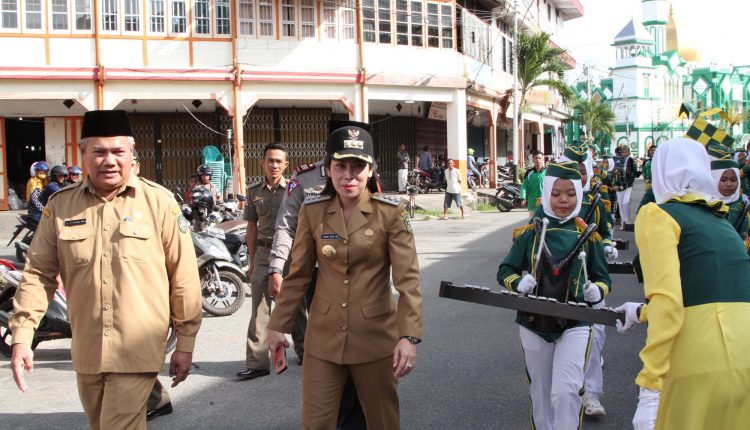 Walikota Singkawang Membuka Pawai Ramadhan 1439 Hijriah.Foto 6