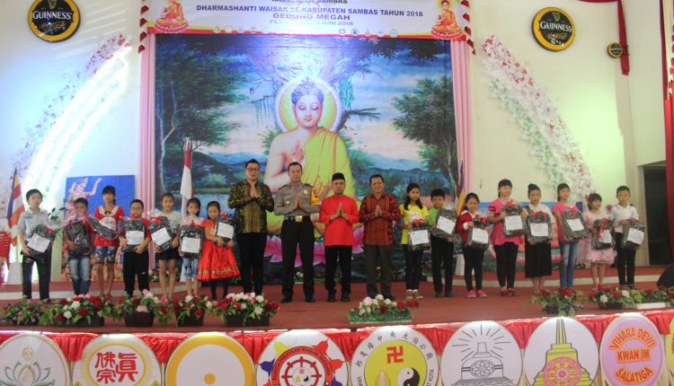 Dhammashanti Waisak Pemangkat Perkokoh Harmoni dalam Kebhinekaan untuk Bangsa.Foto 5