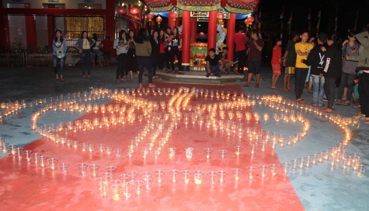 Perayaan Waisak 2562 BE Kota Singkawang Berlangsung Khidmat.Foto 1