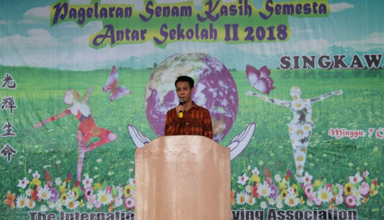 INLA Singkawang Sukses Menggelar Pagelaran Senam Kasih Semesta.Foto 1